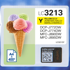 Brother LC3213Y EREDETI nyomtatópatron & toner