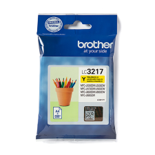 Brother LC3217Y (550 old.) sárga eredeti tintapatron nyomtató kellék