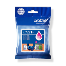 Brother LC521M Eredeti Tintapatron - Magenta (LC521M) nyomtatópatron & toner