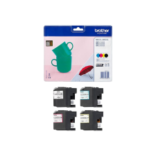 Brother LC-227XLVALBPDR tintapatron 1 dB Eredeti Fekete, Cián, Magenta, Sárga (LC227XLVALBPDR) nyomtatópatron & toner