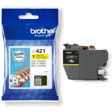Brother LC-421Y tintapatron eredeti sárga (LC421Y) nyomtatópatron & toner