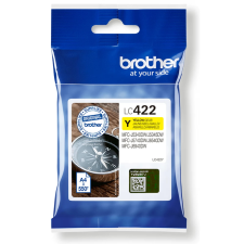 Brother LC-422Y EREDETI nyomtatópatron & toner