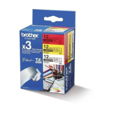 Brother P-touch TZE-31M3 3-pack 12mm 8m laminált szalag etikett