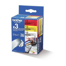 Brother P-touch TZE-31M3 3-pack 12mm 8m laminált szalag (TZE31M3) etikett