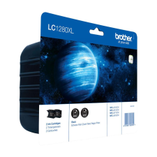 Brother Patron Brother LC1280XLBK Large Black Twin Pack (LC1280XLBKBP2) nyomtatópatron & toner