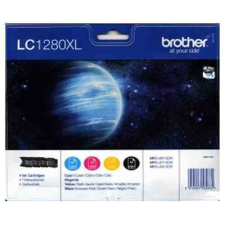 Brother tintapatron LC1280XL szett (f/k/b/s) nyomtatópatron & toner