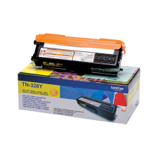 Brother TN328Y sárga toner (eredeti) nyomtatópatron & toner