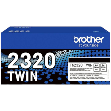 Brother TN-2320TWIN Eredeti Toner Fekete (2db/csomag) nyomtatópatron & toner