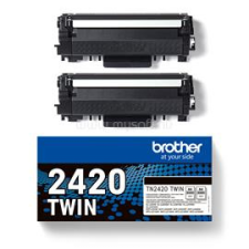 Brother Toner TN2420TWIN Fekete (2x 3000 oldal) (TN2420TWIN) nyomtatópatron & toner