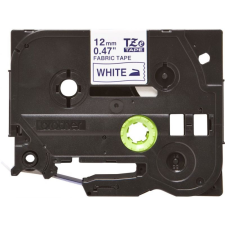 Brother TZe-FA3 textil szalag (12mm) Blue on White - 3m (TZEFA3) nyomtató kellék
