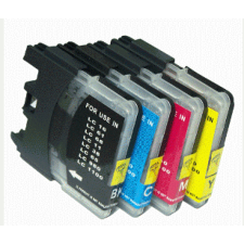 Brother Utángyártott BROTHER LC980/LC985/LC1100 Patron Yellow IK nyomtatópatron & toner