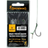 Browning #6 Braid Feeder Leader Method Boilie Needle bronz 6,4kg,14lbs 0,12mm 10cm 3darab