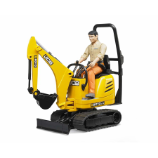 Bruder 62003 JCB 8010 CTS kotrógép (1:16) - Sárga (62003) autópálya és játékautó