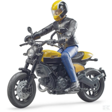 Bruder 63053 Ducati Scrambler motorossal autópálya és játékautó