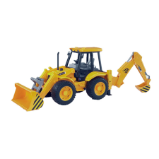 Bruder JCB 4CX markolós traktor (37 cm) - Sárga (02428B) autópálya és játékautó