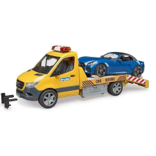 Bruder Sprinter autószállító (1:16) - Sárga autópálya és játékautó