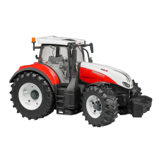 Bruder Steyr 6300 Terrus CVT kormányozható traktor 03180 autópálya és játékautó