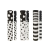 BRUNO VISCONTI dreamwrite flora black&white 0,7 mm, kék golyóstoll p3011-4515