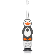 BRUSH BABY WildOnes WildOne elektromos fogkefe + 2 tartalékfej gyermekeknek Penguin 1 db elektromos fogkefe