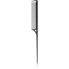 BrushArt Hair Tail comb with a carbon finish kefe fésű