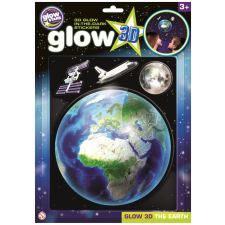  BS Glow 3D Föld foszforeszkáló matrica lakástextília