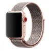 BSTRAP Apple Watch Nylon 42/44mm szíj, Rose Gold