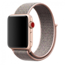 BSTRAP Apple Watch Nylon 42/44mm szíj, Rose Gold mobiltelefon kellék