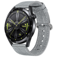 BSTRAP Denim szíj Huawei Watch GT2 42mm, gray okosóra kellék