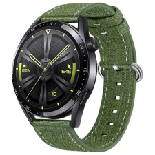 BSTRAP Denim szíj Samsung Galaxy Watch 3 41mm, olive green okosóra kellék