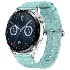 BSTRAP Denim szíj Xiaomi Amazfit Bip, light green okosóra kellék