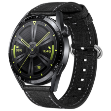 BSTRAP Denim szíj Xiaomi Amazfit GTR 2 / GTR 47mm, black okosóra kellék