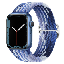 BSTRAP Elastic Nylon szíj Apple Watch 38/40/41mm, blueberry okosóra kellék