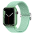 BSTRAP Elastic Nylon szíj Apple Watch 38/40/41mm, pistachio