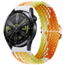 BSTRAP Elastic Nylon szíj Samsung Gear S3, fragrant orange okosóra kellék