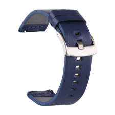 BSTRAP Fine Leather szíj Huawei Watch GT 42mm, blue okosóra kellék