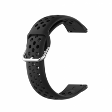 BSTRAP Garmin Venu 2S Silicone Dots szíj, Black okosóra kellék