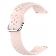 BSTRAP Garmin Vivoactive 3 Silicone Dots szíj, pink okosóra kellék