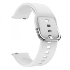 BSTRAP Garmin Vivoactive 3 Silicone v2 szíj, White okosóra kellék