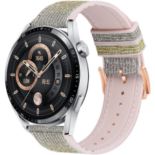 BSTRAP Glitter szíj Garmin Vivoactive 5, purple green okosóra kellék