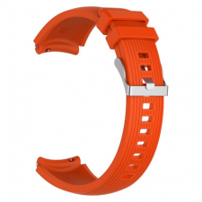 BSTRAP Huawei Watch 3 / 3 Pro Silicone Davis szíj, Orange okosóra kellék