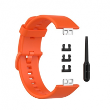 BSTRAP Huawei Watch Fit Silicone szíj, Orange okosóra kellék