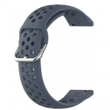 BSTRAP Huawei Watch GT2 Pro Silicone Dots szíj, dark gray okosóra kellék