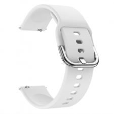 BSTRAP Huawei Watch GT3 42mm Silicone v2 szíj, White okosóra kellék