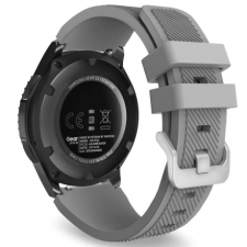 BSTRAP Huawei Watch GT3 46mm Silicone Sport szíj, Gray okosóra kellék