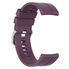 BSTRAP Huawei Watch GT 42mm Silicone Cube szíj, Purple Plum okosóra kellék