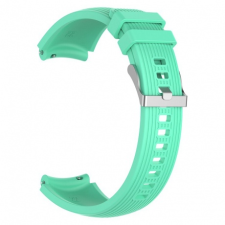 BSTRAP Huawei Watch GT/GT2 46mm Silicone Davis szíj, Teal okosóra kellék