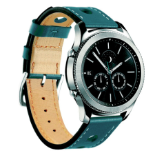 BSTRAP Leather Italy szíj Xiaomi Watch S1 Active, blue okosóra kellék