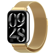 BSTRAP Milanese szíj Xiaomi Mi Band 8 Pro, gold okosóra kellék