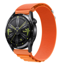 BSTRAP Nylon Loop szíj Huawei Watch GT3 46mm, orange okosóra kellék
