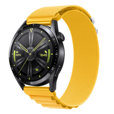 BSTRAP Nylon Loop szíj Samsung Galaxy Watch Active 2 40/44mm, yellow okosóra kellék